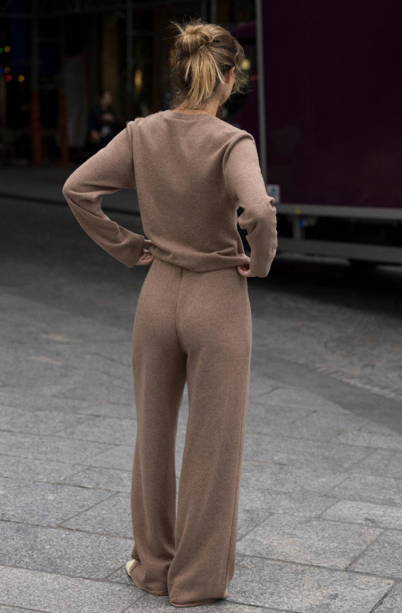 Caramel Knit Set