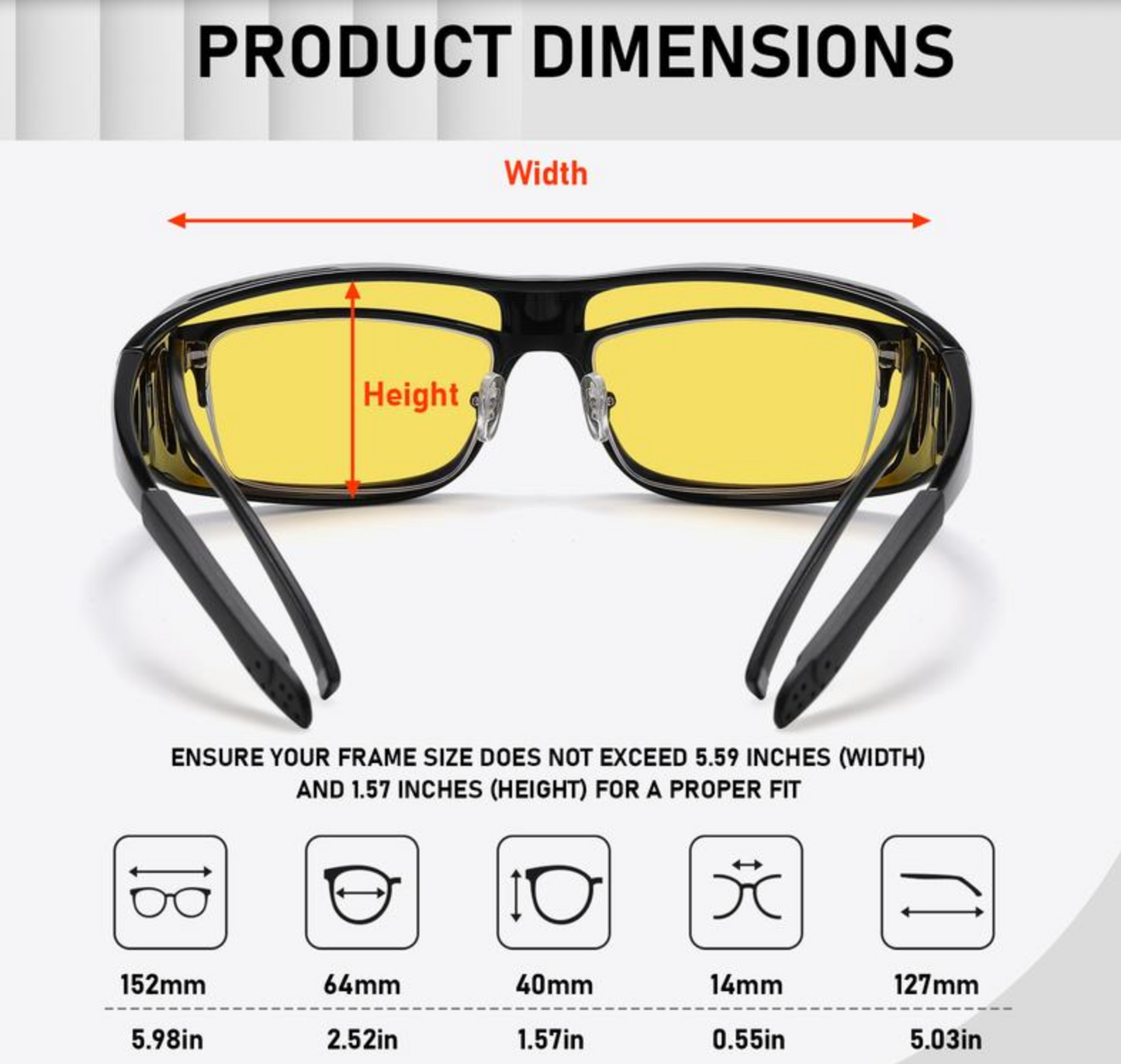 Night Vision Driving Glasses