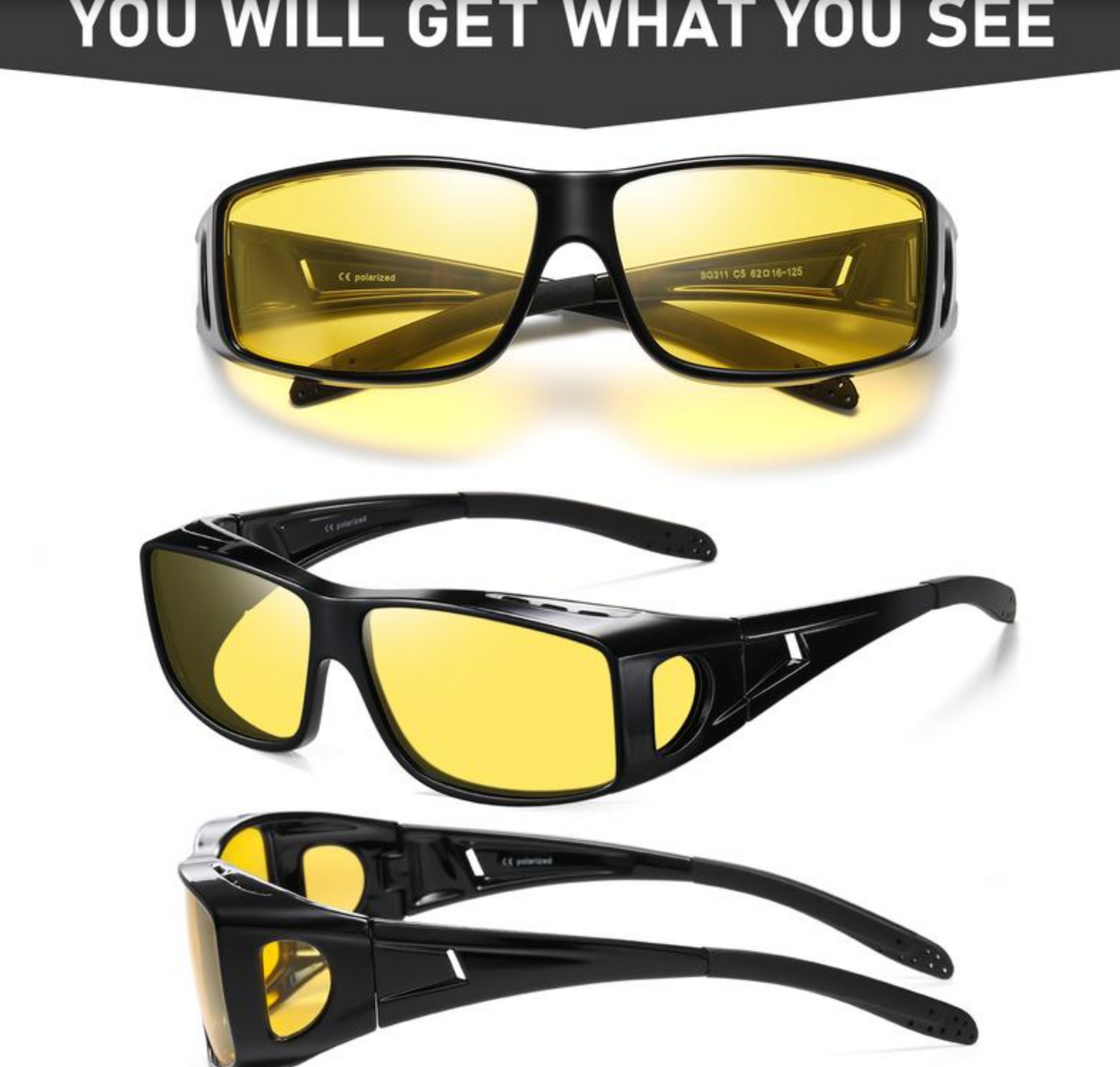 Night Vision Driving Glasses